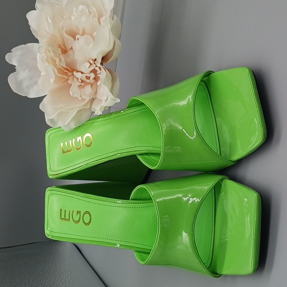 EGO Shoes Ego Patent Leather Slide In Sandals Poshmark